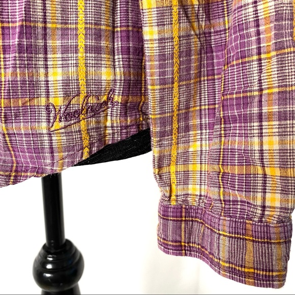 Woolrich Pearl Snap Long Sleeve Plaid Shirt - Picture 5 of 12